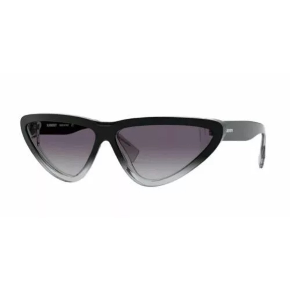 BURBERRY BE 4292 38058G Black Fade / Smoke Grey Gradient Sunglasses